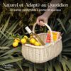 Panier de Pique-Nique - CREATIVE HOME - Osier Blanc - 36x27x32 cm - Polyvalent - Artisanal