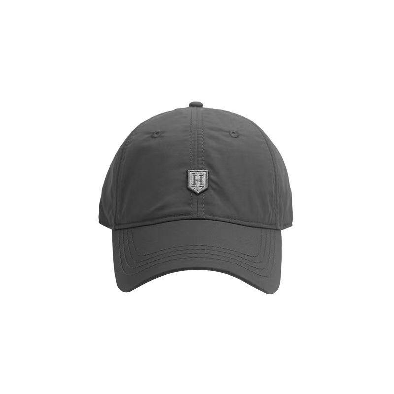 Embroidery Letters H Duck Cap Sports Summer Outdoor Running Breathable Shade