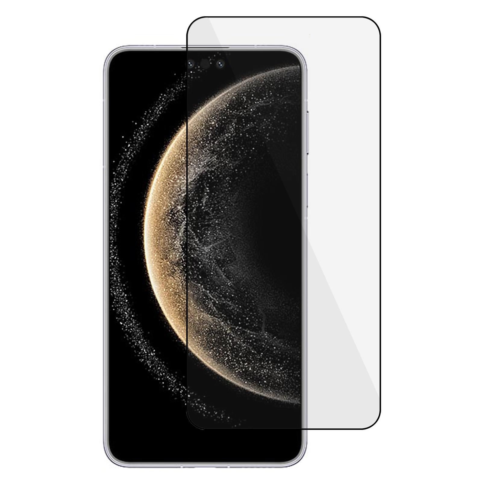 

For Huawei Mate 70 Pro Screen Protector Side Glue Silk Printing Tempered Glass Film Support Fingerprint Unlock Type A