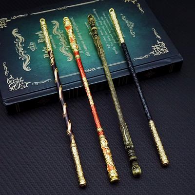 4pcs/lot Black Myth WuKong Weapon Keychain Golden Cudgel Key Chain Keyring Keychains for Men Game Accessories Key Ring Llaveros