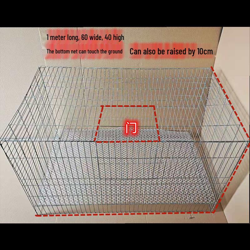 Large Outdoor/Indoor Cage for Rabbits, Chickens, and Pigeons - Model 862VxSFvH7