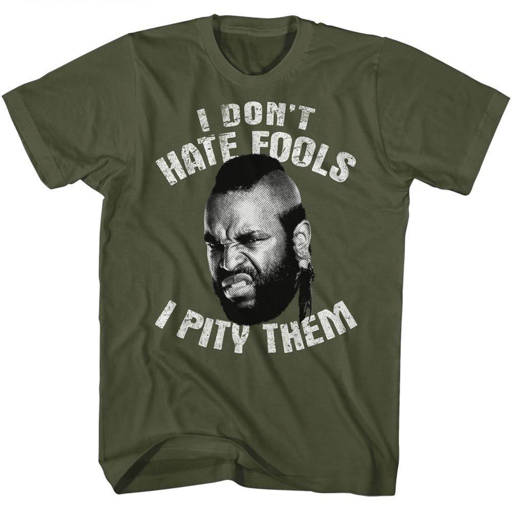 Mr. T Dont Hate Pity Icon Shirt XXXXL