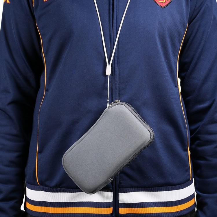 Univerzální neoprenová taška na zip 4,7-7,2 palce pro mobilní telefon iPhone Samsung Xiaomi Huawei Nárazuvzdorná úložná taška na mobil