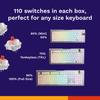 Glorious Mechanical Fox Switches - Lubed - 110 Count GLO-KB-ACC-SWT-FOX-LUBED-110 KB0876