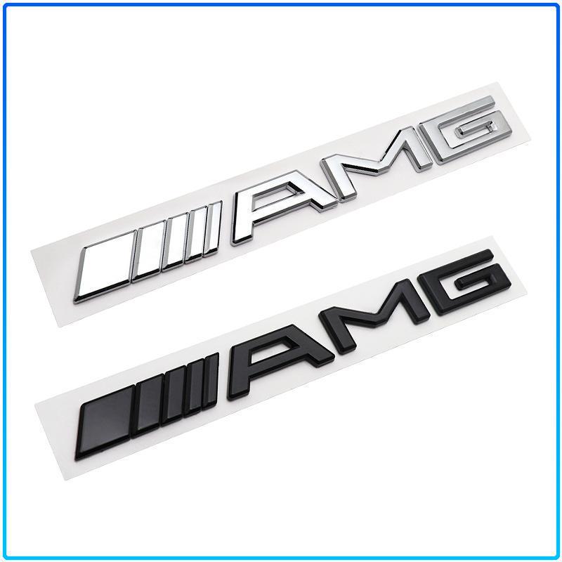 Para Mercedes Benz AMG A B C E G R S CLA CLK C320 C350 C400 E200 S400 V177 W177 W124 W168 W169 1 Pieza Insignia Emblema Decoración de Carrocería de Maletero de Coche Pegatina 3D