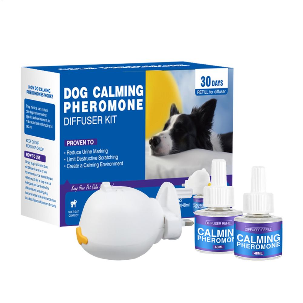 Pet Dog Pheromones Calming Diffuser Cat Reduce Aggression Pheromone Diffuser Kit Stop Stress Pet Health Supply Reduce Aggression