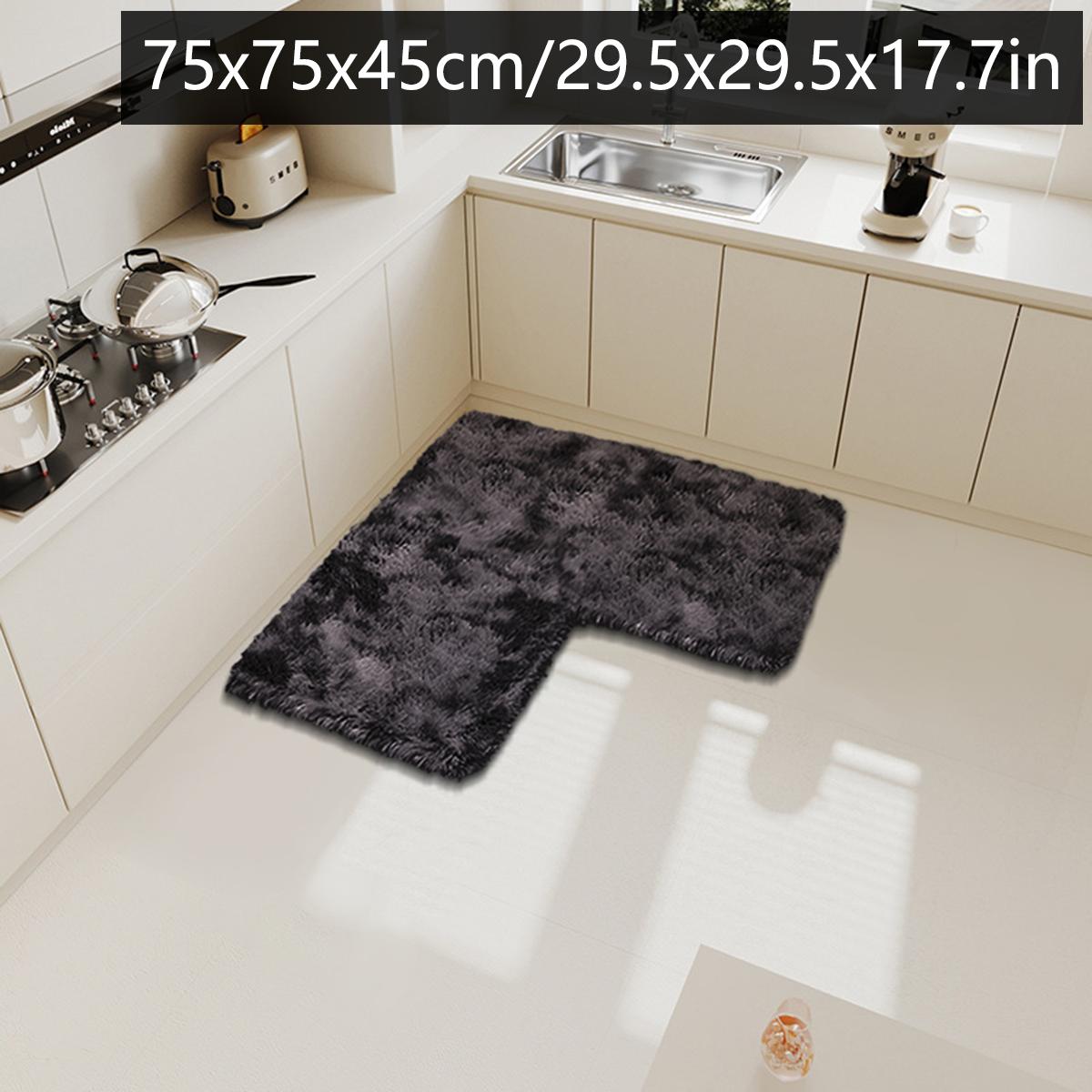 

Кухня большой размер длинноворсовый ковер ресторан L-образный впитывающий ковер шелковая шерсть гостиная спальня прикроватный придверный коврик