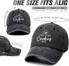 This Is My Cowboy Hat Baseball Cap Washed Cotton Funny Slogan Adjustable Unisex Casual Outdoor Hat