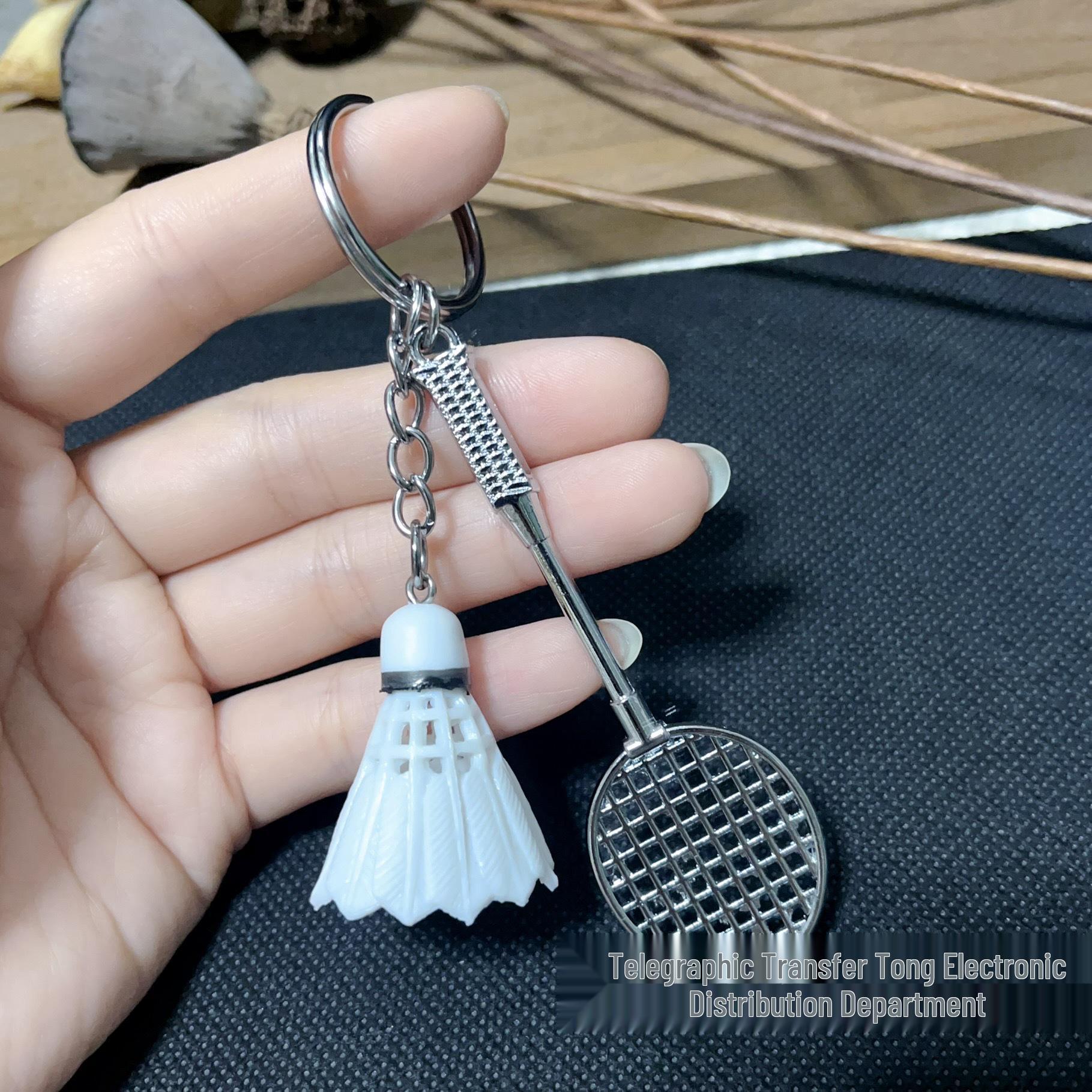 Ключеница-подвеска Теннисная ракетка из сплава - Спортивное мероприятие Подарок Украшение