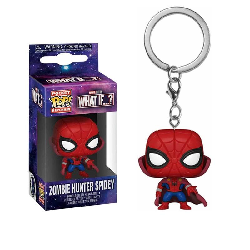 Коллекционные фигурки Funko по вселенной Человека-паука с подставкой, плащом и брелоком Style3