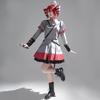[Milky Time] Kasane Teto Cosplay Vocaloid Halloween Costume for Women, Virtual