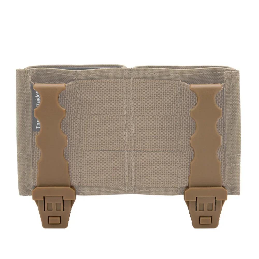MOLLE system tactical Malice Clips compatible with various waist belts, buckle strips, chest and leg harness fixing buckles.
