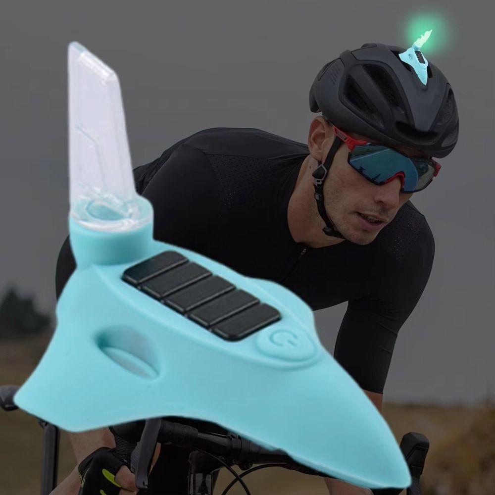 7 Gears Adjustment Motorcycle Helmet Light Type-C Warning Helmet Light Dirtbike