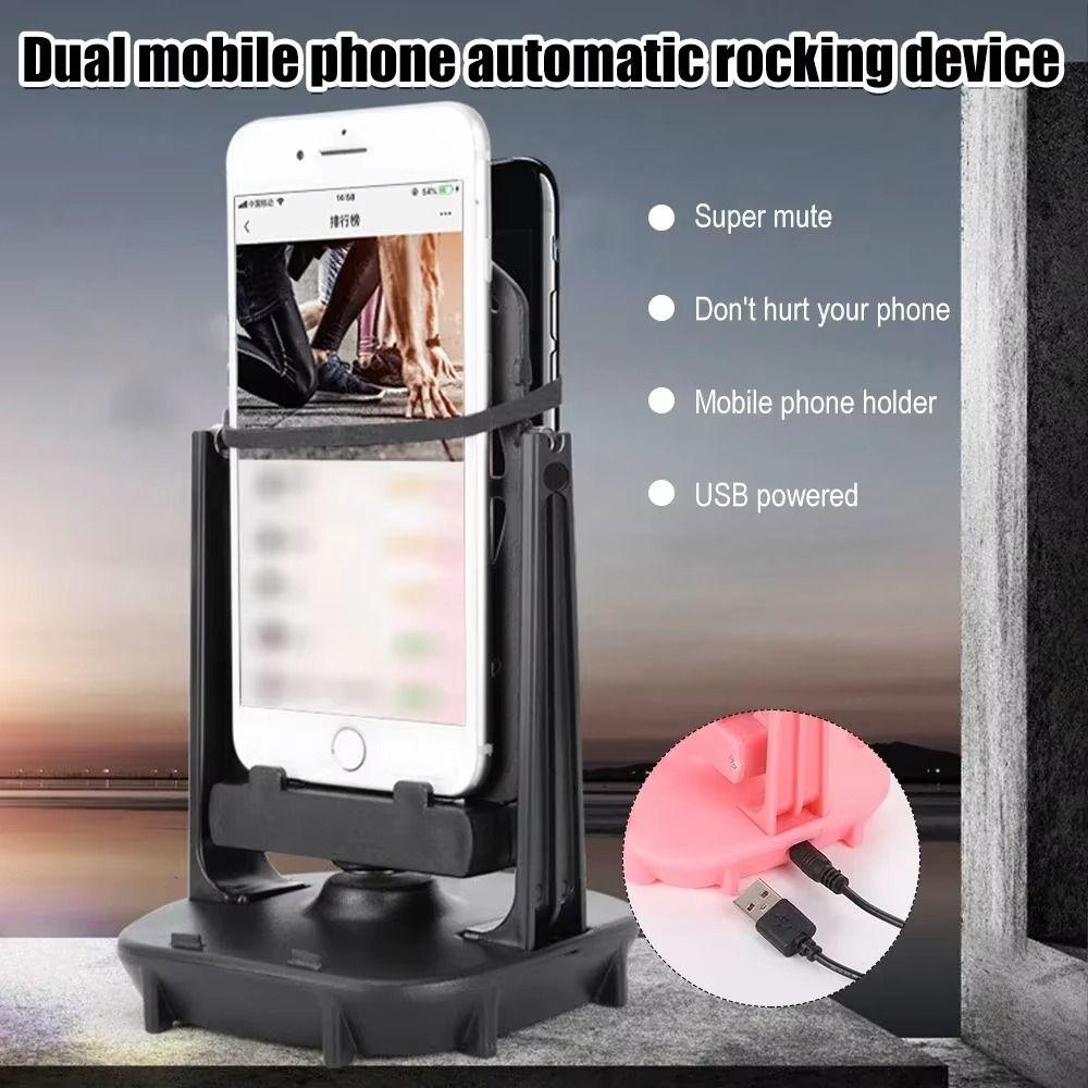 Automatic Device Desktop Phone Stand Bearing Type Phone Holder Pedometer Phone Accessories