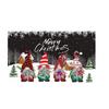 Countdown Party Christmas Background Banner Christmas Decorations  Photography Props