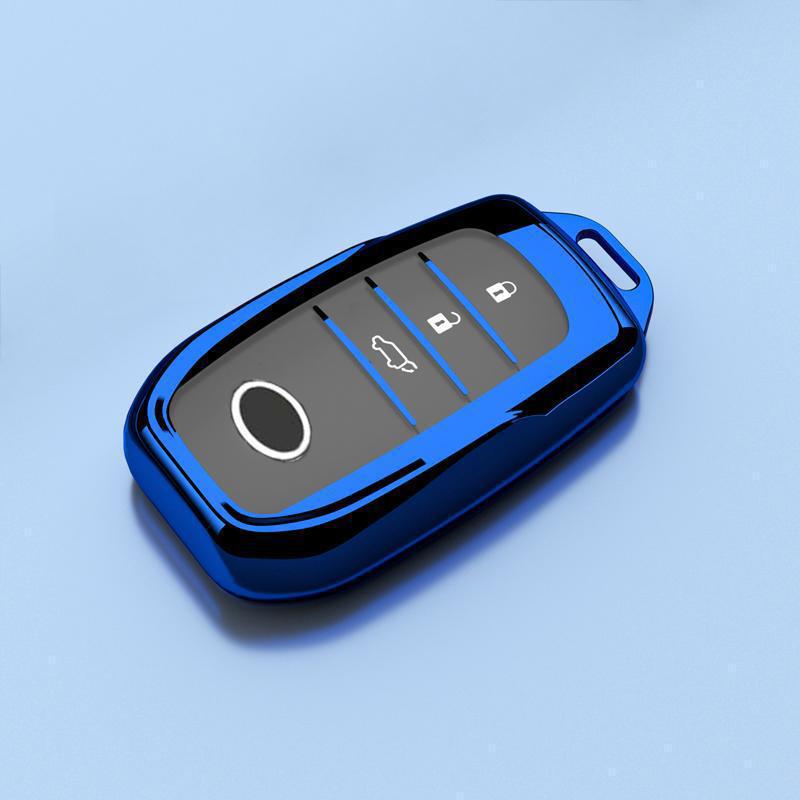 Luxus Schlüsselanhänger-Anhänger für 2025 Toyota Highlander – Unisex, Vollständig geschlossene Schnalle mit 380T Hybridkette