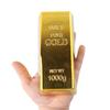 1/6 Stück Plastik Falsches Goldbarren Simulierter Goldener Ziegel Falscher Glitzernder Goldbarren Briefbeschwerer Türstopper Filmrequisite Neuheit Geschenk