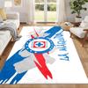 CruzAzul Carpet Door Mat for Living Room or Bedroom Protective Mat Under Chair Office Decoration Christmas Gift Birthday Present