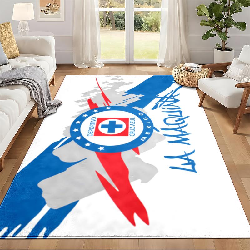 CruzAzul Carpet Door Mat for Living Room or Bedroom Protective Mat Under Chair Office Decoration Christmas Gift Birthday Present