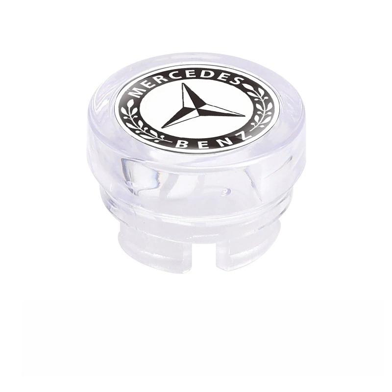 Car Cigarette Lighter Cover for Mercedes Benz Logo Dust Proof Cap Class A B C E W203 W205 W206 W220 W211 W212 W201 hub cap QX3