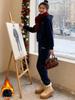 Velvet-Enhanced Casual Sports Suit - Women's Autumn/Winter 2025: Stylish Hoodie & Jogger Pants Two-Piece Set