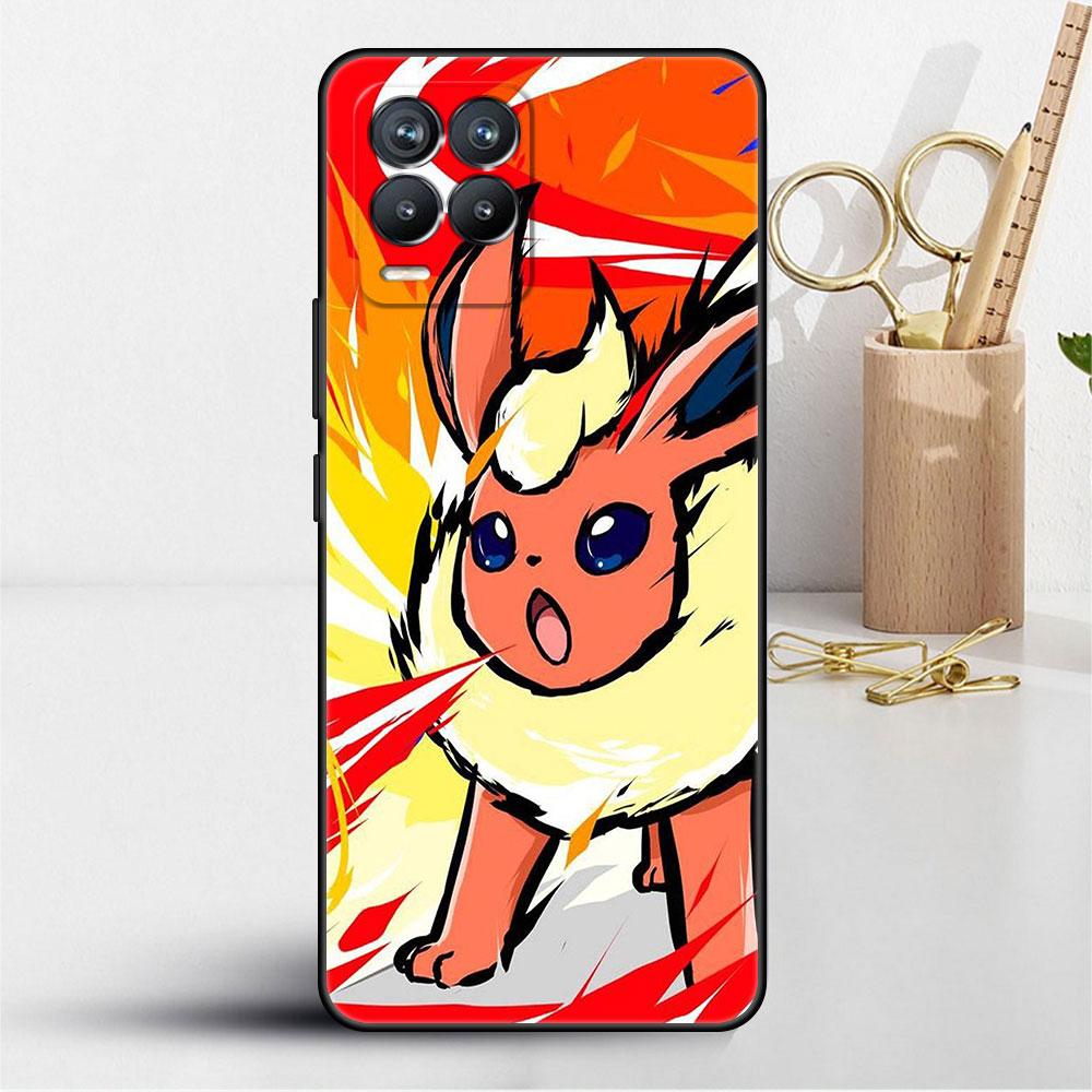 Cartoon Anime Pokemon Case For Realme 8 C21y GT Neo 2 3 8i C21 7 C11 6 C12 C35 C3 GT 9 Pro C12 Master Funda Phone Cover