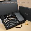 MSQ Makeup Brush Set of 13 In Gift Includes Eyeshadow Blush and Concealer Made with Premium Synthetic and Ideal for Everyday Comes with a Makeup Bag