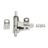 Garden Gate Lock Home Security 15x6.5x2.4cm Door Bolt Shed Door Lock Prevents Forced Entry Multi-surface Mounting