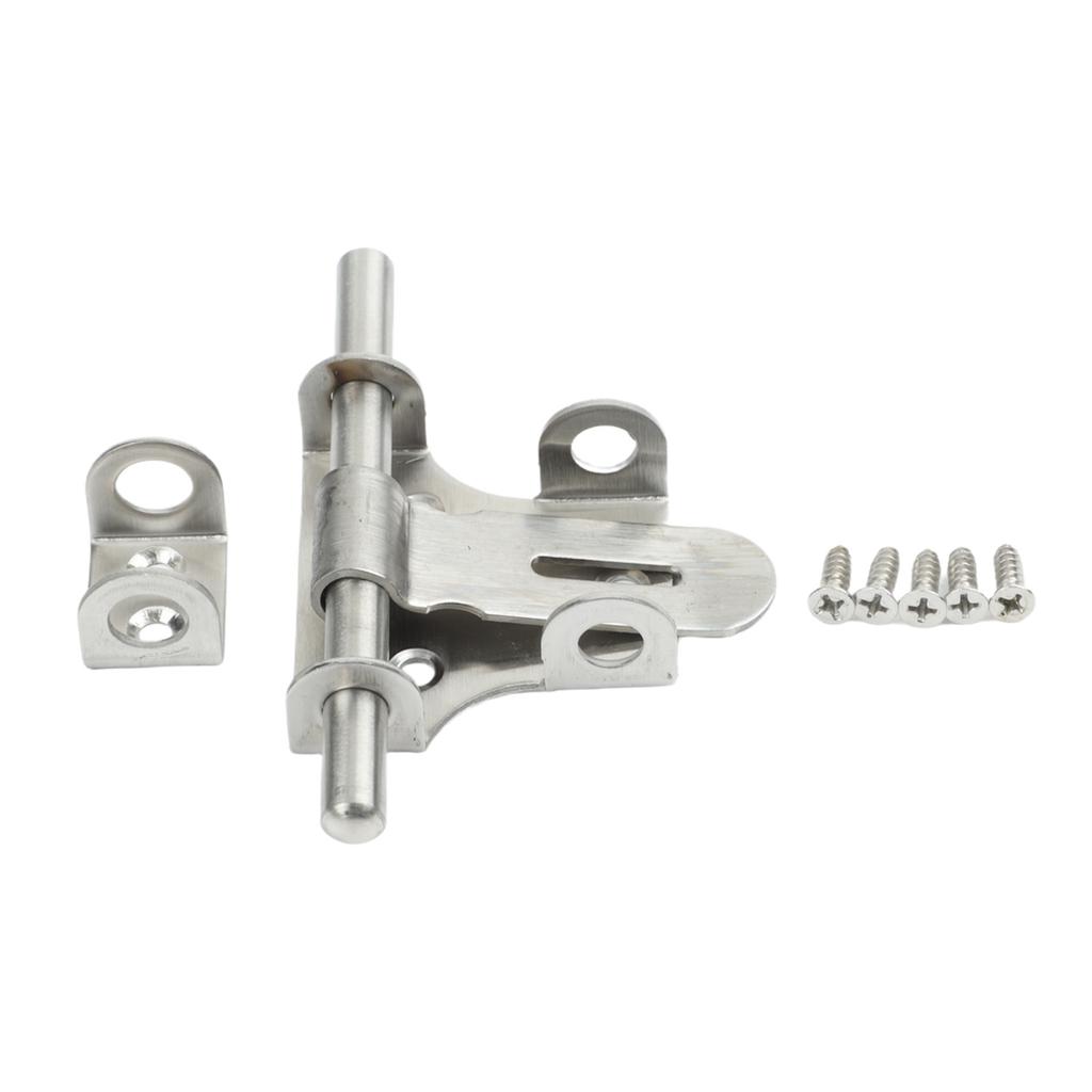 Garden Gate Lock Home Security 15x6.5x2.4cm Door Bolt Shed Door Lock Prevents Forced Entry Multi-surface Mounting