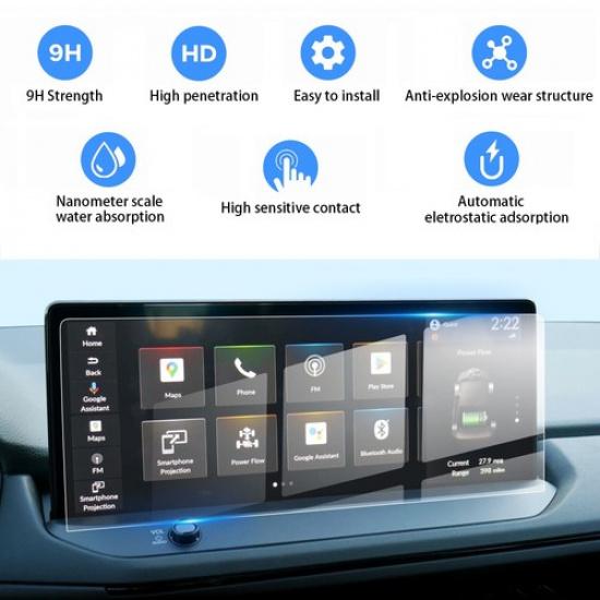 Touch Screen Protector Tempered Glass 12.3inch Fits Honda Accord 2023-2024