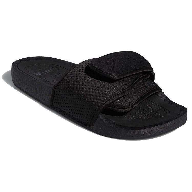 adidas Originals Pharrell X Adidas Originals Boost Slides 'Triple Black' FX8056