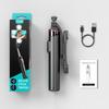 Bluetooth Selfie Stick Tripod With Pan-Tilt Head Adjustable 130cm Phone Mount Desktop Floor Use