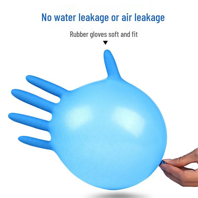 Disposable Powder-Free Nitrile Examination Gloves