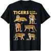 Tigers of the World Wildlife Species Animal T-Shirt
