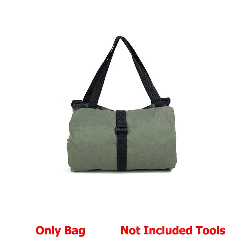 Tool Bag Roll Up Heavt Duty Tool Organizer Portable Tool Storage Bags Waterproof Oxford Cloth-Zipper Pouch for Men Mechanic J472