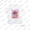 MINISO Summer Cute Cartoon Crayon Shin-chan & Sakurada Nini Print Couple T-shirt For Men Women Cotton Tees Casual Fashion Tops