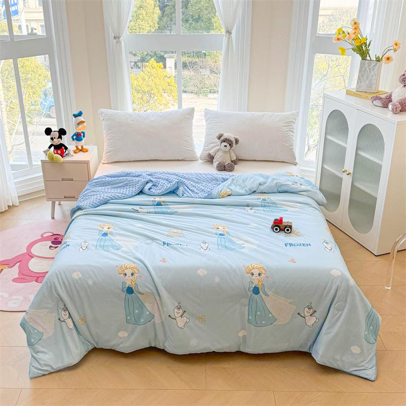 Mling Knitted Cool-Touch Soy Fiber Summer Quilt