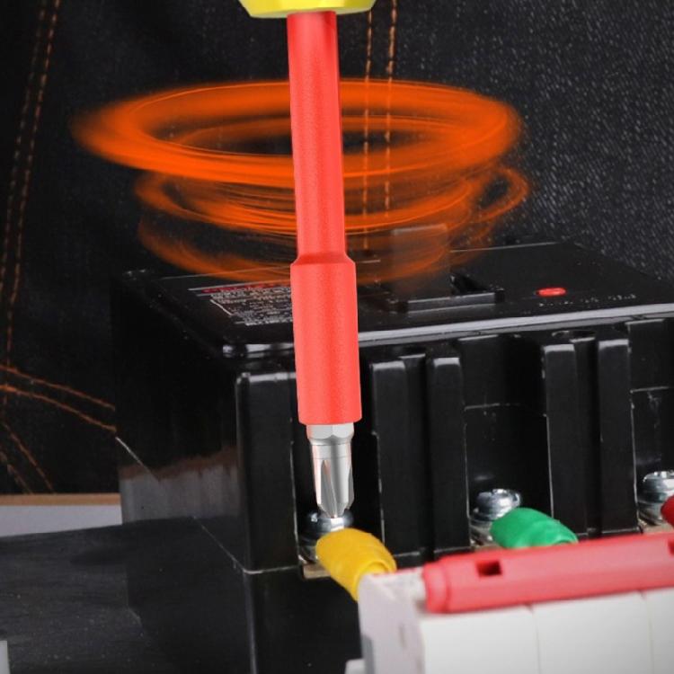 Insulated Screwdriver Bit Head Assortment for Electricians and Home Improvement Multiple Size Home & Professional Use