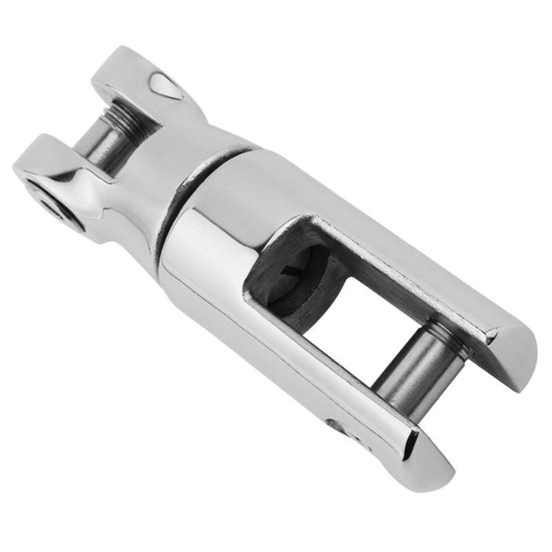 Boat Anchor Chain Swivel 10-12Mm Stainless Steel 316 Anchor Linkage 2 Section Rotating Connectors