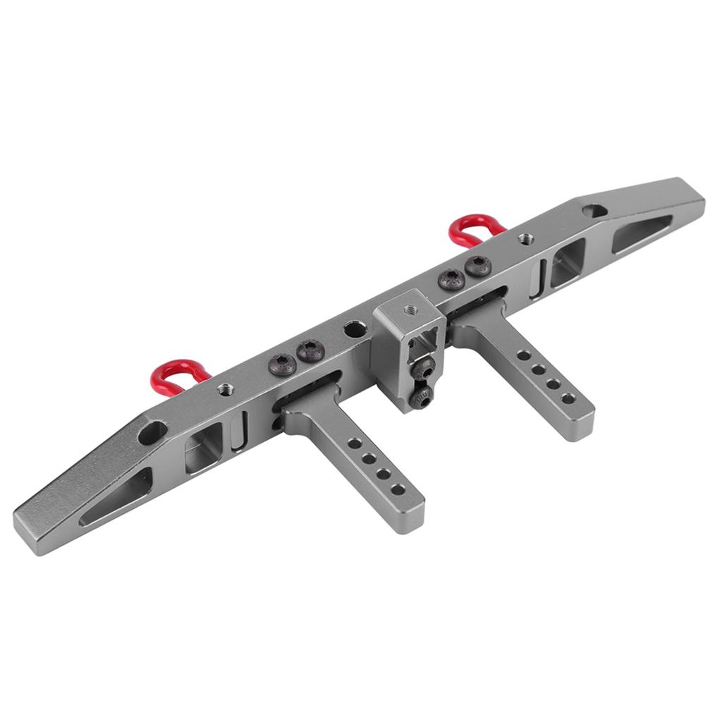 Anti Collision Aluminium Rear Bumper for Traxxax Trx 4 RC Crawler Cars (Titanium Gray)