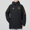 Adidas DFB Stadium Parka Winter Jacket Men Outerwear Black HC1293