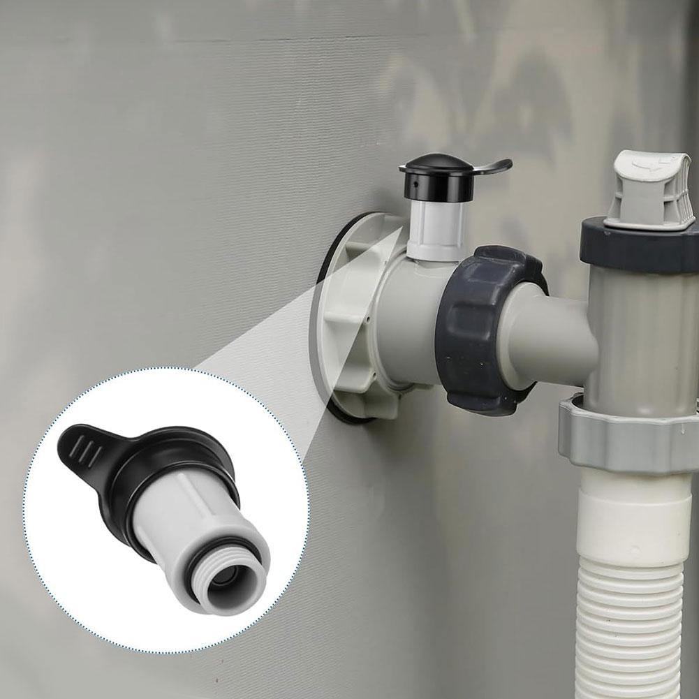 12363 12373 Air Jet Valve & Air Jet Valve Cap Pool Air Injector Cover Replacement for Above Ground Swimming