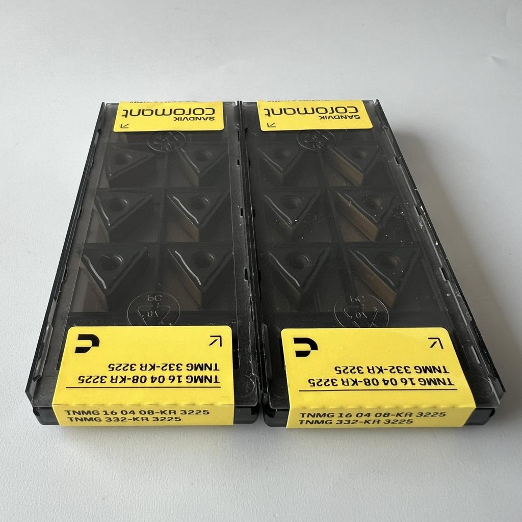 SANDVIK / TNMG160408-KR 3225 / Original Swedish hard alloy blade 10 Pcs