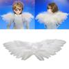 Vielseitige Feder-Engelsflügel Kinder-Theatershows Charme für Halloween Bühnenauftritte und Geburtstagsfeiern