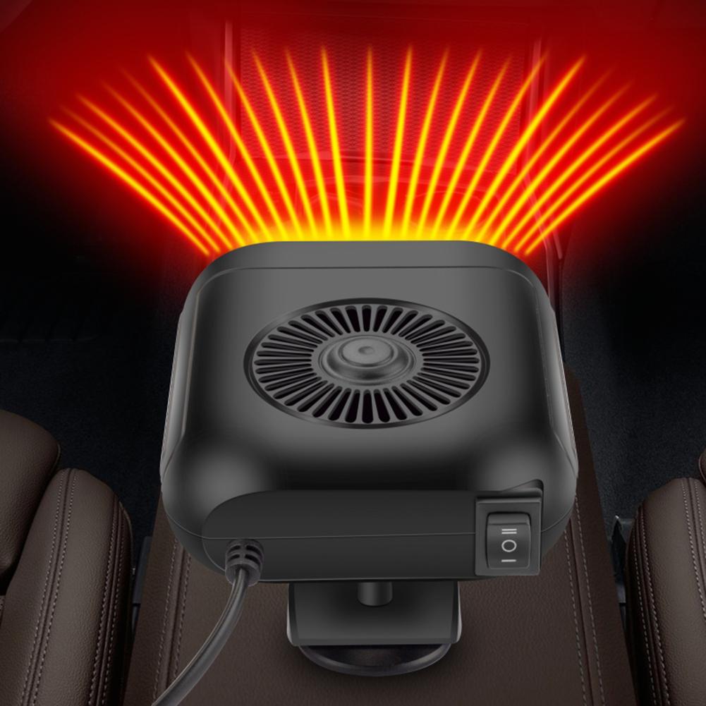 Car Heater Demister Defogger 12V/24V Windshield Defogging Defrosting Heater Universal Angle Adjustment Auto Accessories CT01