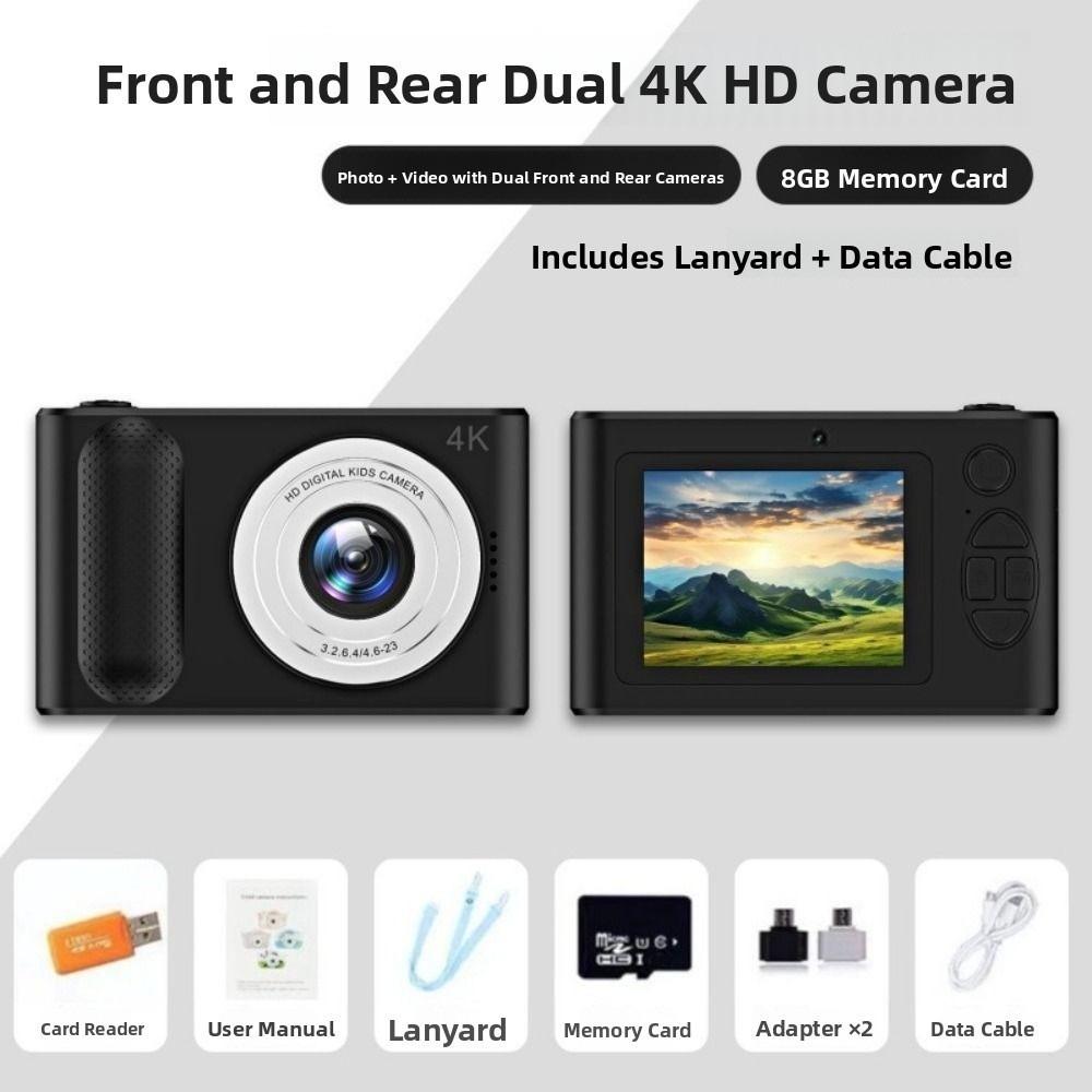 

4400W Pixel High-definition Photography Camera 44MP Selfie Camera Beginner Photography чорний