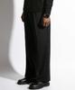Seuteulaikeu Elegant One-Pleated Trousers (Black)