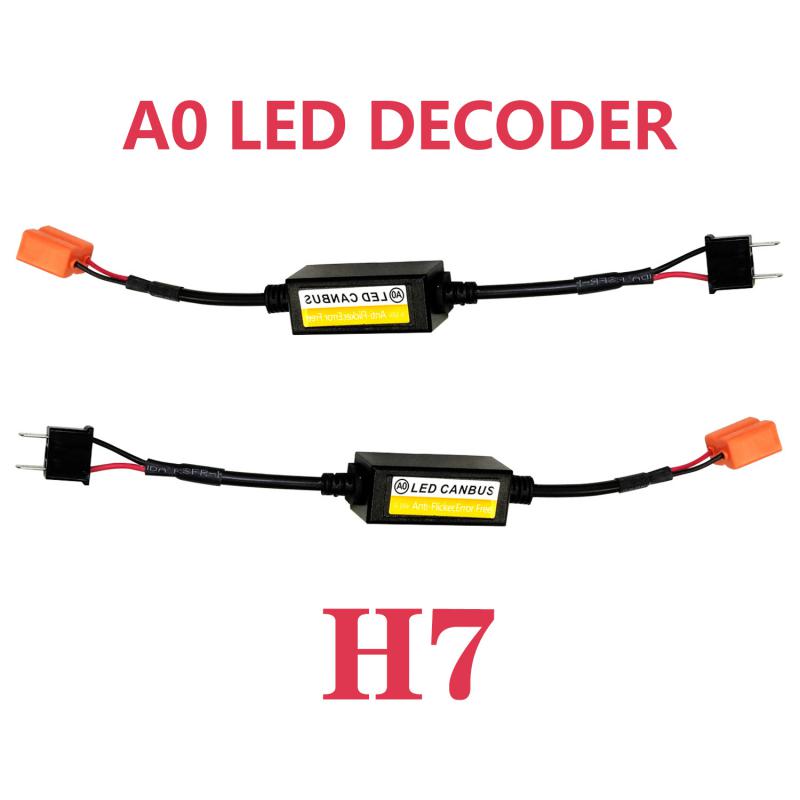 Car Light Headlight LED Canbus Decoder For H1 H4 H7 9005 9006 9012 Led H4 Canceller Error Free Resistor Anti Flicker Lamp Hoods