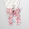 Pearls Bows Bag Charm Pendant Aesthetic Purse Charms Aesthetic Keychains Keyring for Women Backpack Purse Handbag Decors