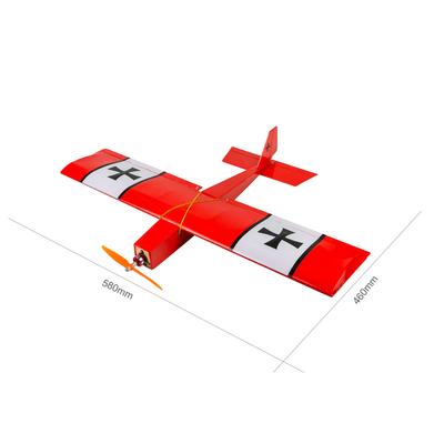 Dancing Wings Hobby R03 STICK-06 Airplane 580mm Wingspan Balsa Wood DIY Electric Aircraft RC Flying